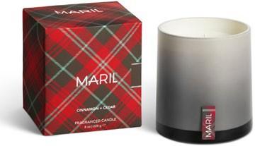 Recalled MARIL Scented Candle 8-ounce Cinnamon + Cedar (SKU number: 1008170072)