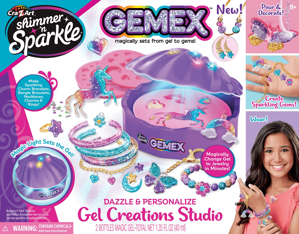 Recalled Shimmer N Sparkle Gemex Design Studio (UPC 884920655089)