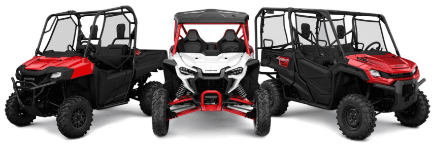 Compatible Honda Pioneer and Honda Talon vehicles
