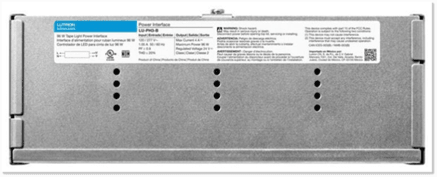 Lutron Recalls Power Interfaces for LED Tape Lights Due to Shock Hazard