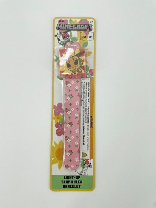 Innovative Designs Recalls Minecraft Light-Up Slap Ruler Bracelets Due to Risk of Serious Injury or Death from Button Cell Battery Ingestion Hazard; Violates Mandatory Standard for Toys