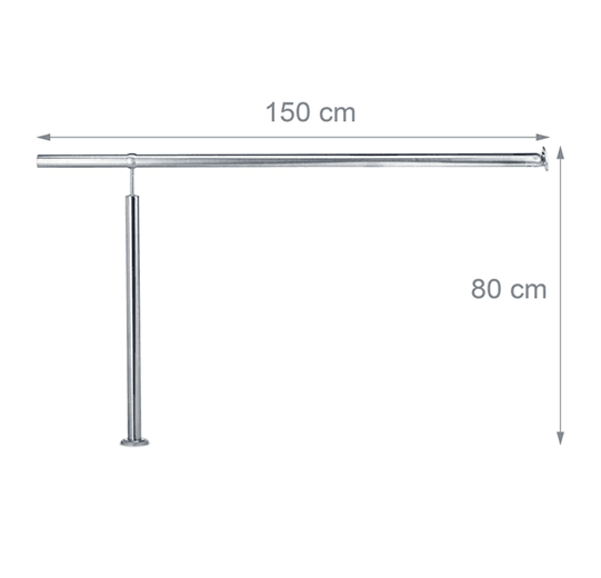 Recalled Vevor handrail, model number LTFS2BBXGMLFS0001V0