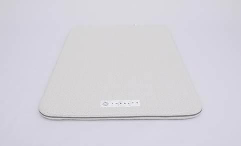 Toddler side of Recalled Modera Organic Cotton Pack N Play Mattress Dual-Sided Portable Baby Crib Pad