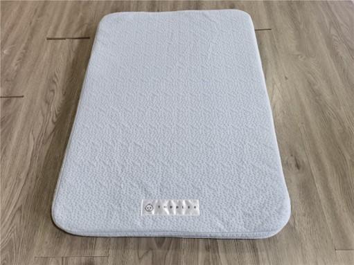 Recalled Modera Organic Cotton Pack N Play Mattress Dual-Sided Portable Baby Crib Pad – Blue