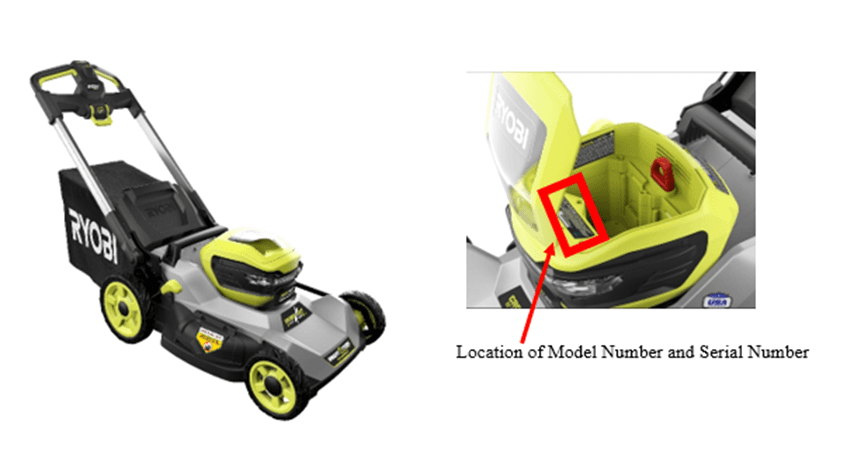 TTI Outdoor Power Equipment Recalls RYOBI Battery-Powered Mowers Due to Fire Hazard