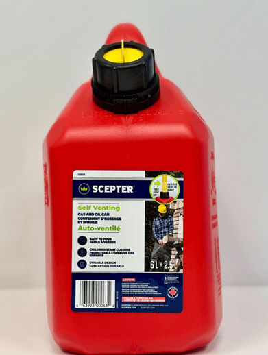 Scepter Fuel Containers Recalled Due to Risk of Serious Injury or Death from Flash Fire, Burn and Child Poisoning; Violates Mandatory Standards for Portable Fuel Containers; Imported by Canada Prep and Ship