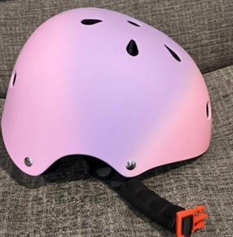 Recalled Wemfg Children's Multi-Purpose Bike Helmet – pink/purple/pink
