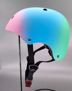 Recalled Wemfg Children's Multi-Purpose Bike Helmet – pink/blue/green