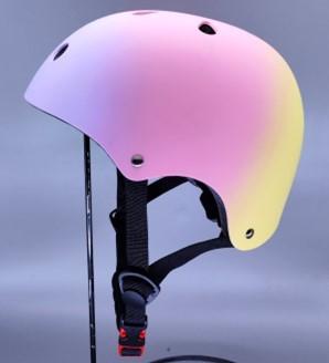 Recalled Wemfg Children's Multi-Purpose Bike Helmet – purple/pink/yellow