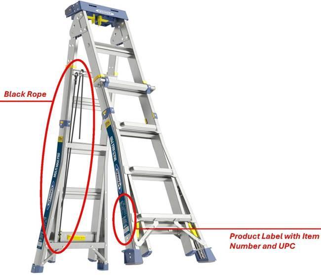 Werner Recalls 20' and 24' Multi-Max Pro Multi-Purpose Ladders Due to Fall Hazard